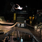 It was the Kevin Peraza show during the BMX finals