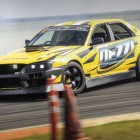 Shane Gutzeit getting sideways ar Red Star Raceway