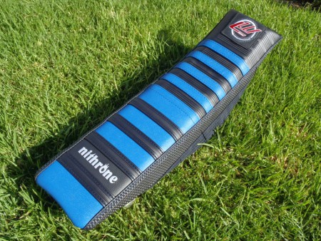 The completed custom seat cover product