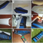 The Nithrone process of custom seat cover installation