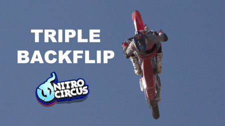 Josh Sheehan lands the worlds first triple backflip