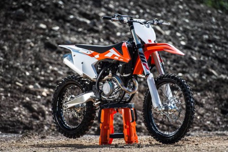 The radically different 2015 KTM MX Bike