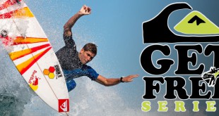 Quiksilver Get Free Series surfing contest