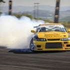 Wade van Zummerun drifitng his way to victory