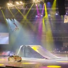 Freestyle Motocross demos at Clarkson Hammond and May Live