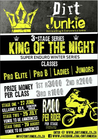 Dirt Junkie King of the Night Super Enduro Winter Series Stage 1