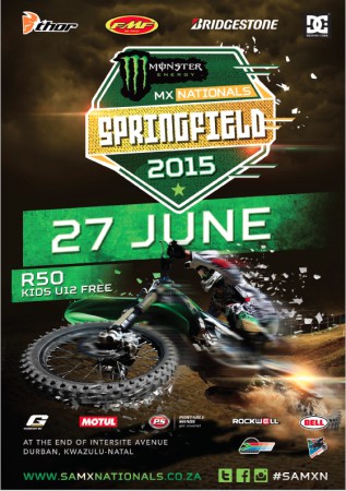 Round 4 of the 2015 Monster Energy Motocross Nationals heads to Durban