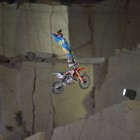 Nick Franklin featuring in Red Bull X-Fighters