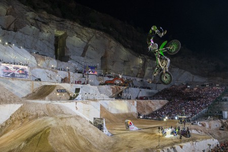 Remi Bizouard riding well at X-Fighters Athens