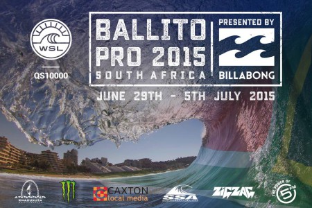 Catch the surfing action at Ballito Pro 2015