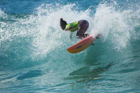 Samukeliswe Cele surfing her way into the history books