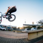 Brad Claasen laying down some BMX Street style