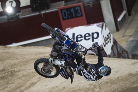 Clinton Moore scores third place in the Red Bull X-Fighters Madrid qualifiers 
