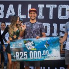 Michael Rodrigues winning the Monster Energy Wave of the Week