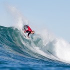 Adrian Buchan surfing in style in semifinals of the JBay Open