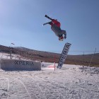 JTK skiing his way to victory at the Xperia Winter Whip