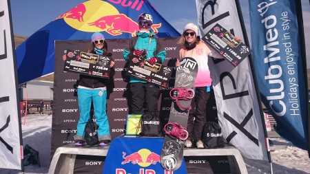 Xperia Winter Whip Ladies Podium