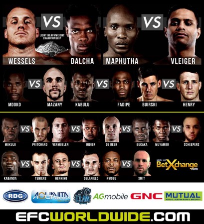 EFC42 bringing exciting Mixed Martial Arts fights to Cape Town