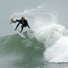 Beyrick De Vries surfing his way to victory at the Quiksilver Get Free Series Port Alfred