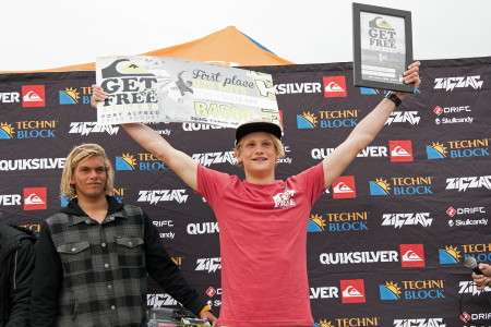 Quicksilver Get Free Series U20 Boys Podium