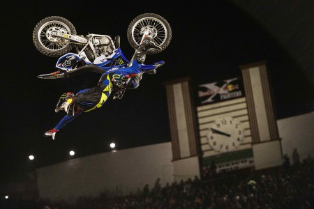 Freestyle Motocross action from Adam Jones