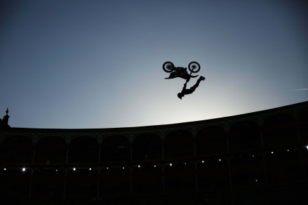 Backflip combinations are a must in Freestyle Competitions