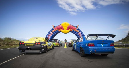 Drifting action at Roun 6 of the 2015 SupaDrift Series