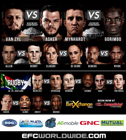 EFC 44 brings with it an exciting Mixed Martial Arts fight card