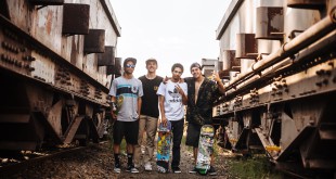Follow Moses Adams, Allan Adams, TJ Rogers and Mikey Mendoza on their Red Bull Grassroots Skateboarding tour