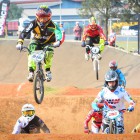 Kyle Dodd leading the was at the SA BMX Nationals