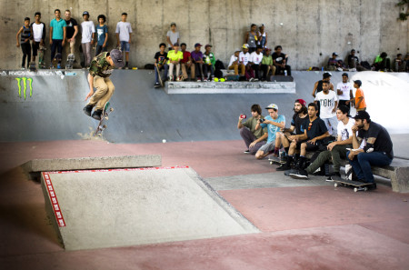 Skateboarding at its best at the Globe Back 2 Back Bangers