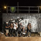 The Night Harvest MTB winners podium