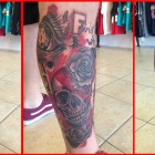 One of Crant Chapman's tattoo creations