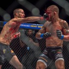 The MMA super fight between Leon Mynhardt and Boyd Allen at EFC 47
