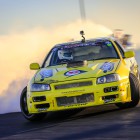 Shane Gutzeit drifting his way to victory at SupaDrift Series 02
