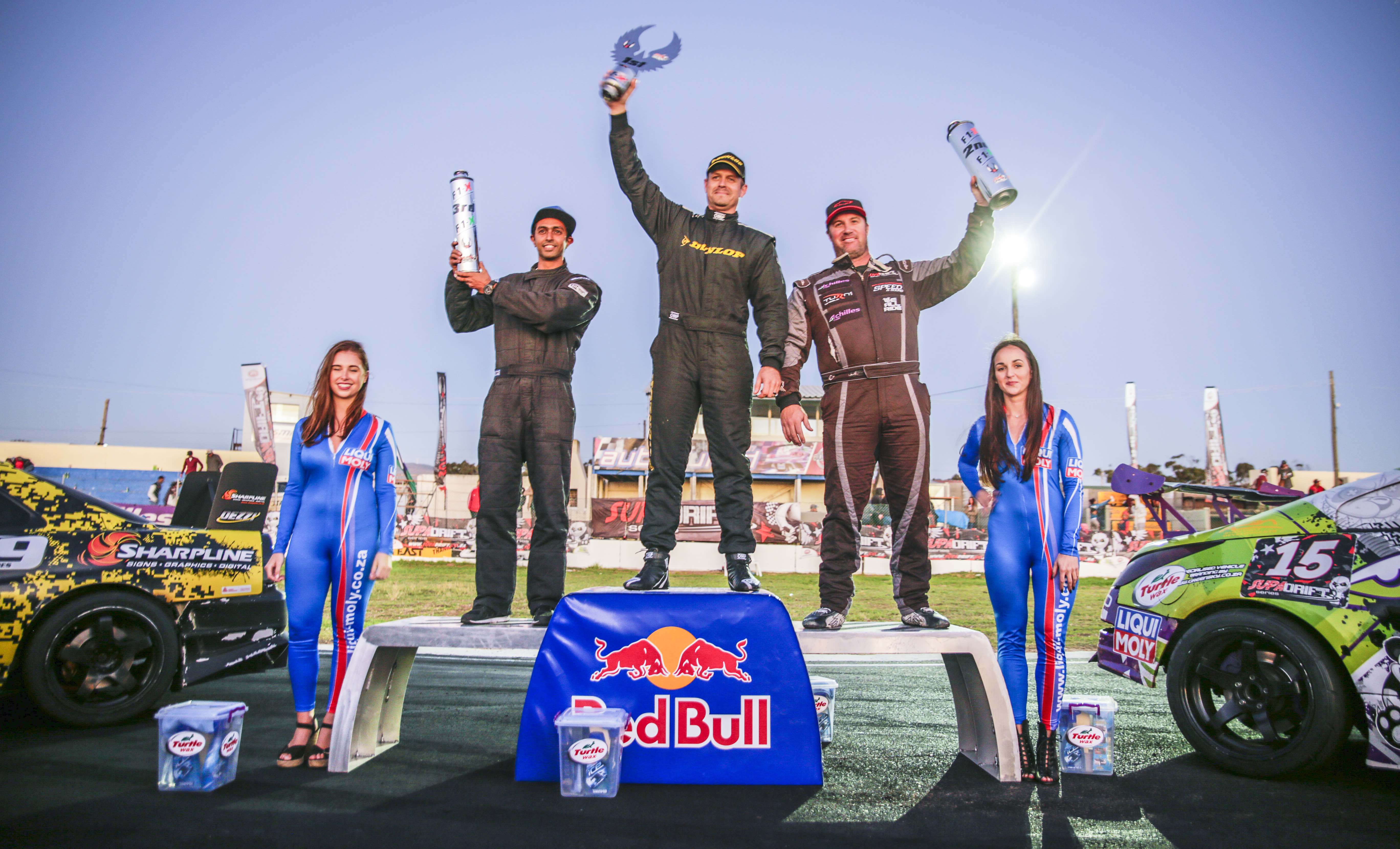 SupaDrift Series 02 podium
