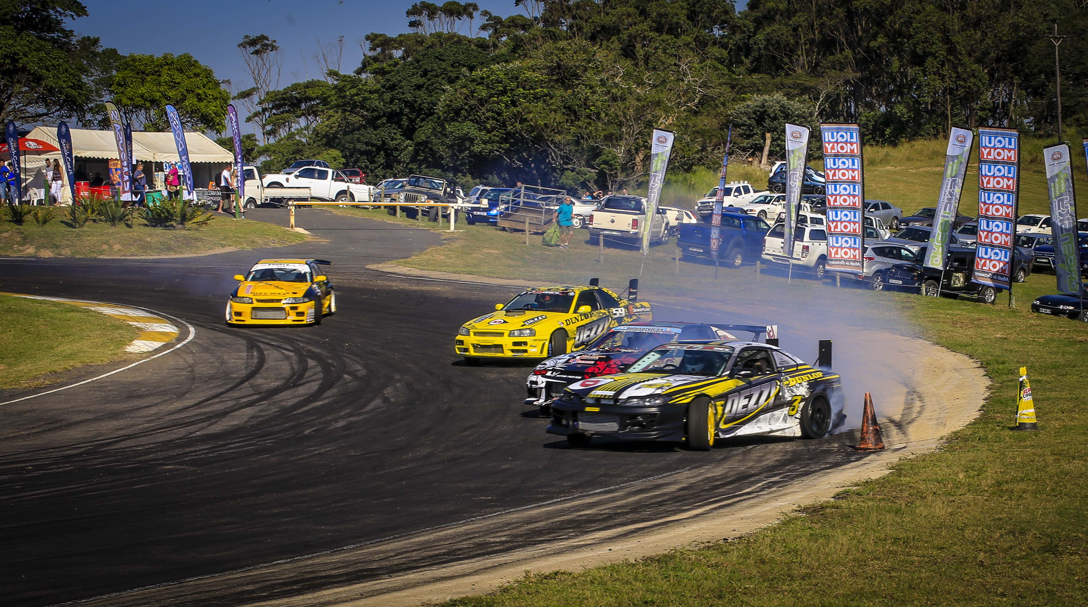 Massive drifting battle took place in the qualifying rounds 
