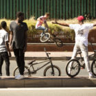 Alex Shapiro - Manual whip on the Newtown ledge spot