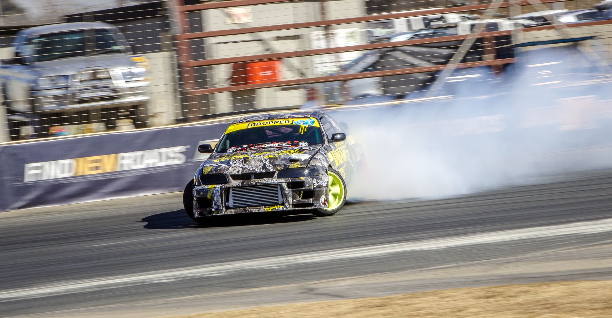 Zein Hussein drifting his way to victory at Round 4 of the 2016 SupaDrift Series