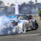 Sean February drifting his way to 2nd place at round 4 of the 2016 SupaDrift Series