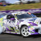 Jim Mc Farlane showing his drifting skills during the SupaDrift series championship
