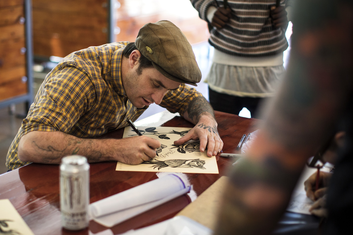 Photos from the 2933 Classic Tattoos shop reopening
