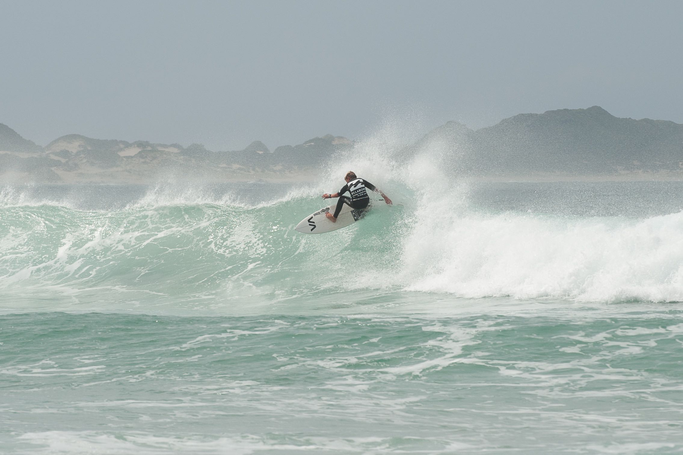 James Ribbing surfing his way to the Billabong Junior Series final