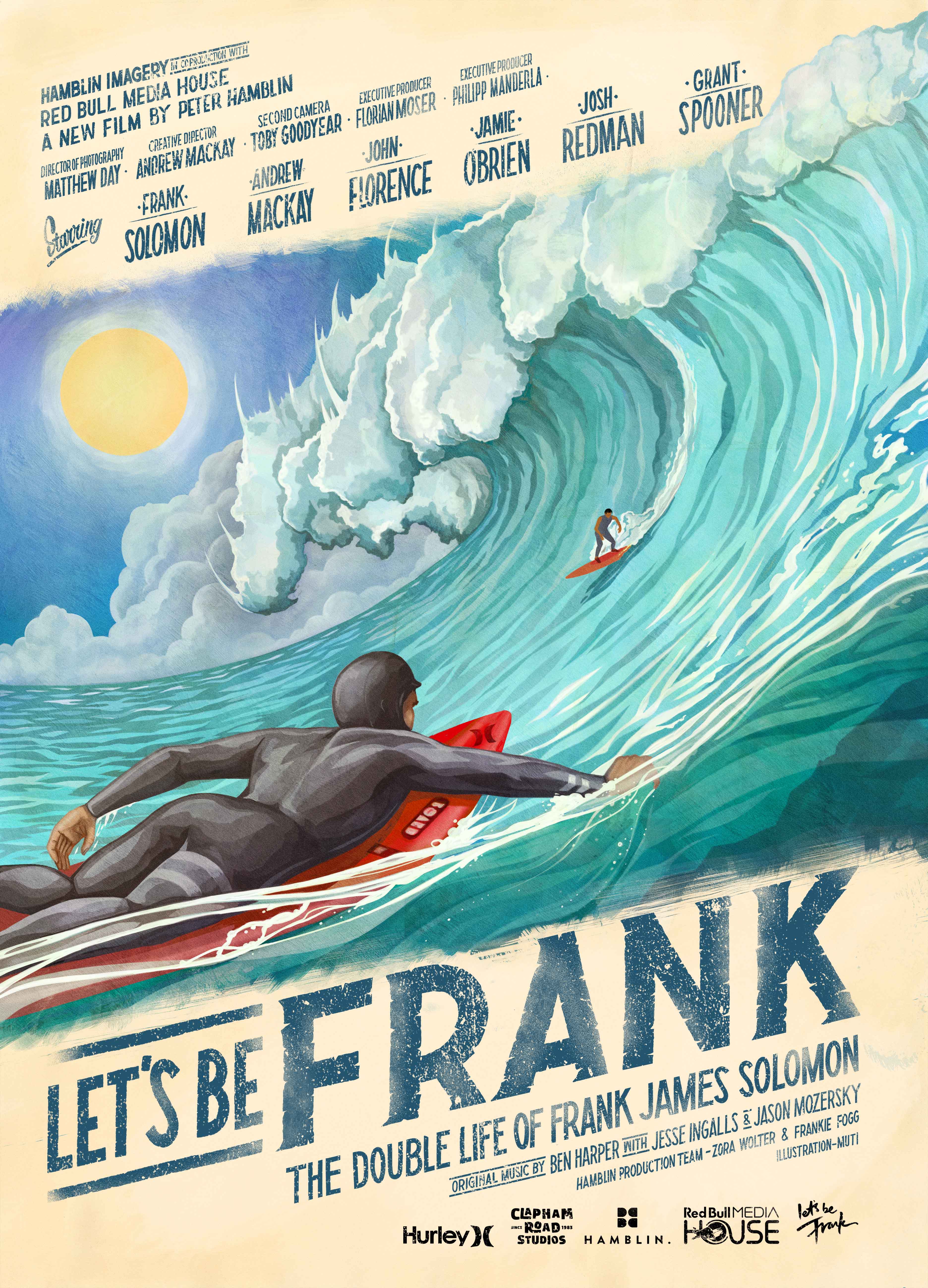 Let's Be Frank, a surfing film bases on South African Frank Solomon