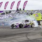 Jim Mc Farlane drifting his way to victory at Round 5 of the 2016 SupaDrift Series