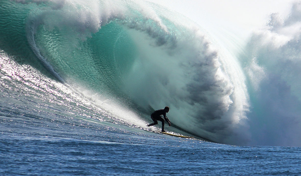 Frank Solomon surfing his way into the history books