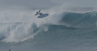 Albee Layer lands the first Backside Double Spin in surfing