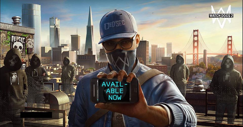Watch Dogs 2 available now for Playstation 4 and Xbox One