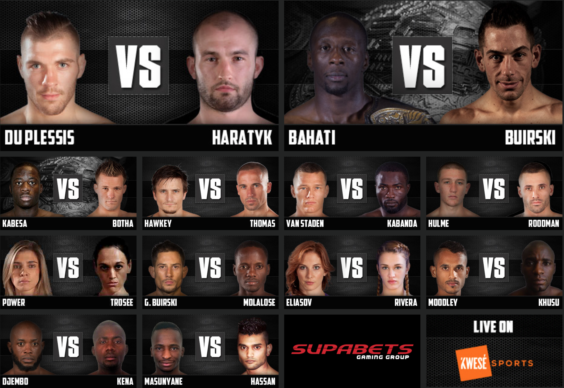 EFC 56 bring an exciting Mixed Martial Arts fight card for the final fight night of 2016