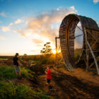 DarkFEST week 1 the build begins for one of the craziest Downhill MTB and Freestyle MTB events
